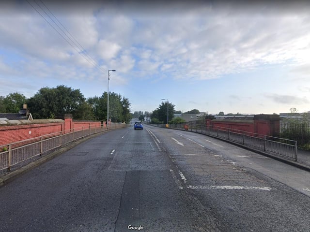 Fixed camera on Cookston Road, Rosshall, Glasgow