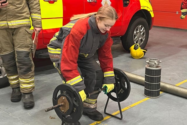 Alfreton Community Fire Station currently has four female wholetime firefighters and one female watch manager.