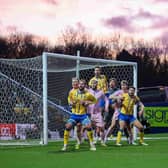Action during the Sky Bet League 1 match against Bradford City AFC at the One Call Stadium, 01 Jan 2026. Photo credit, Chris & Jeanette Holloway / The Bigger Picture.media