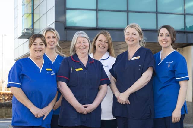 Members of the various teams who work across the Trust