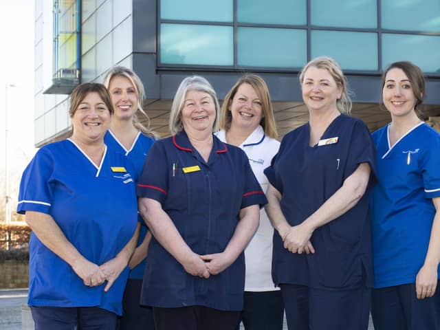 Members of the various teams who work across the Trust