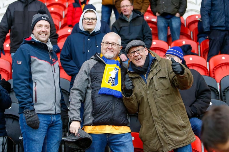An army of over 3,300 Mansfield Town supporters roared Stags on to victory at Doncaster. Can you spot someone you know?