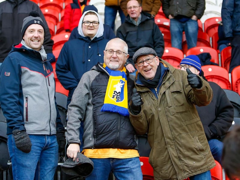 An army of over 3,300 Mansfield Town supporters roared Stags on to victory at Doncaster. Can you spot someone you know?