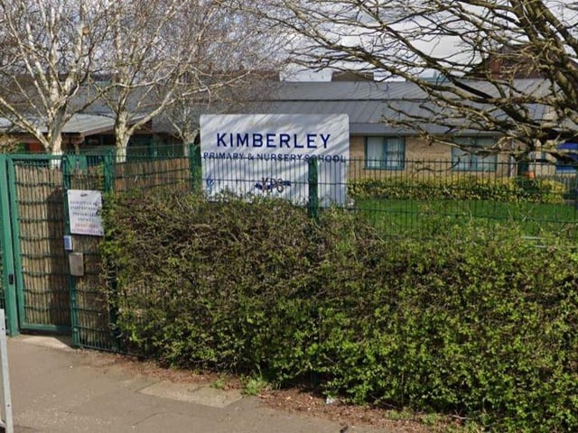 Kimberley Primary School was rated 'good' with a score of 33/40 and an average KS2 score of 104.7.