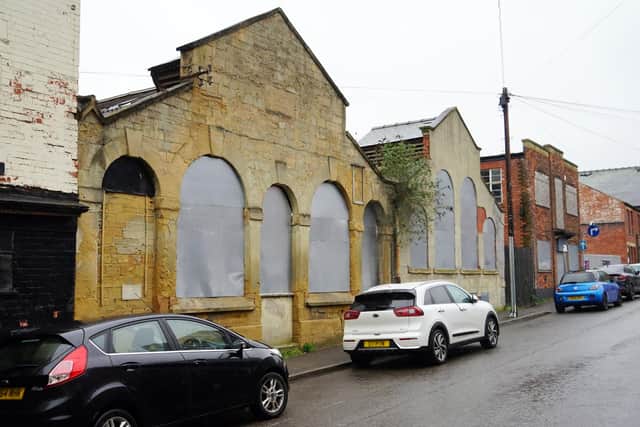 There are more empty shops on Dame Flogan Street. One building has been empty for more than five years.