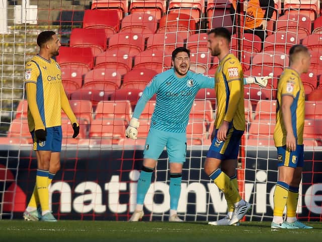 Mansfield Town - ready for a break after unbeaten start to the season is halted at Swindon. Photo by Chris & Jeanette Holloway/The Bigger Picture.media