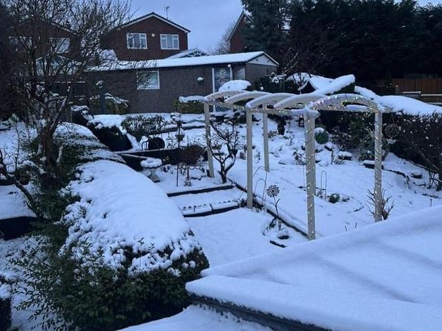 A crisp white coating for Mansfield gardens.