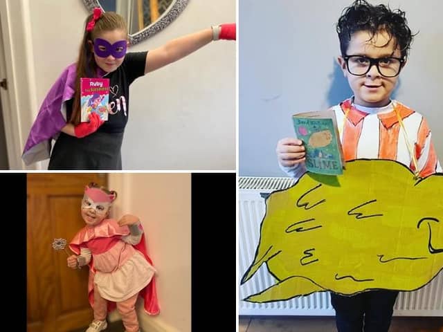 World Book Day is a charity event held annually in England on the first Thursday in March.