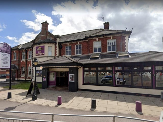The Rufford on Chesterfield Road South, Mansfield. Last inspected on March 8, 2022.
