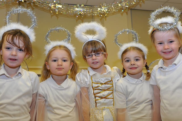 The cast from the Seaton Holy Trinity Primary School Nativity play. Have you spotted someone you know?