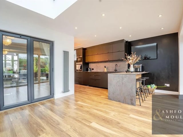 The open plan kitchen/diner lends itself perfectly to family life.
