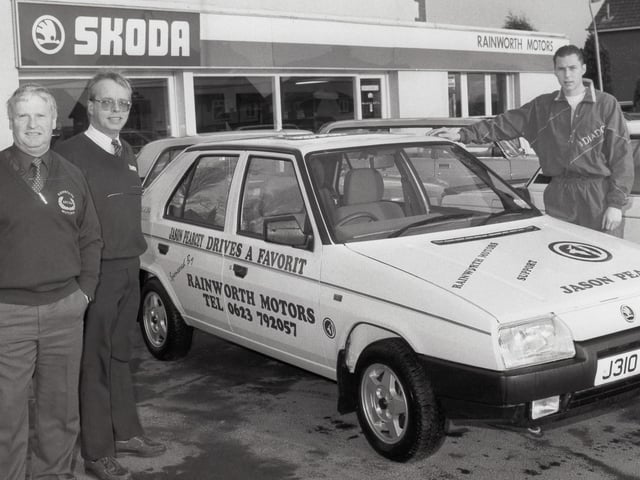 Keeper Jason Pearcey also lands himself a sponsored car.