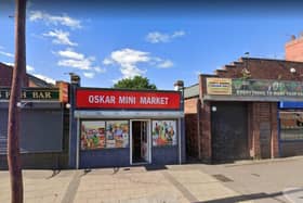 Oskar Mini Market on Skerry Hill, Mansfield. Last inspected on July 4, 2022.