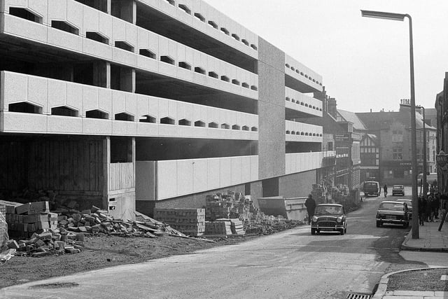 Sutton's Idlewells Shopping Centre, pictured 50 years ago.