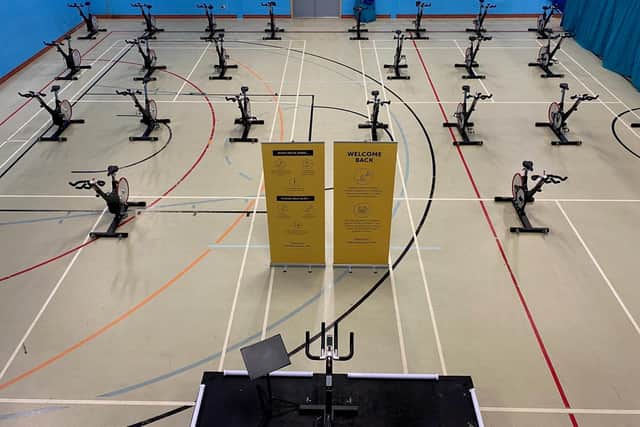 A new-look indoor cycling class
