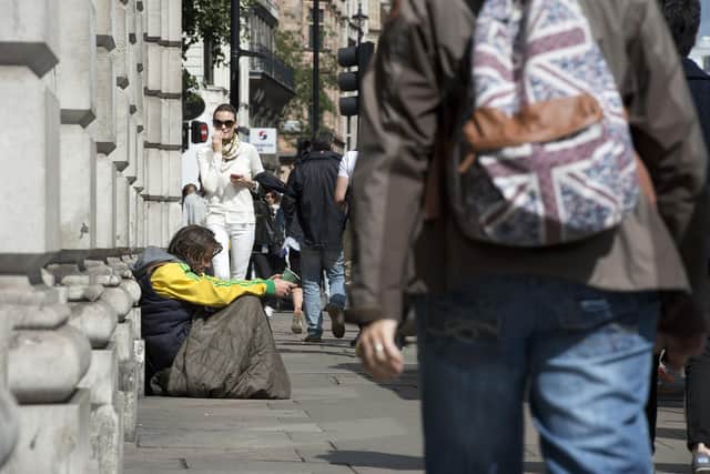 There have been more than 150 prosecutions in Nottinghamshire for begging and rough sleeping over the past five years. Photo credit should read: Laura Lean/PA Wire