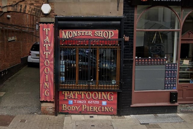 The Monster Shop on Leeming Street in Mansfield has a rating of 4.8 out of 5 from 354 Google reviews.
