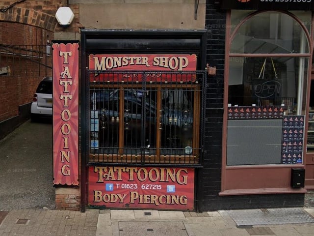 The Monster Shop on Leeming Street in Mansfield has a rating of 4.8 out of 5 from 354 Google reviews.