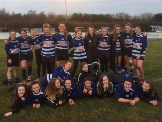 Mansfield RUFC U15 Girls in 2017