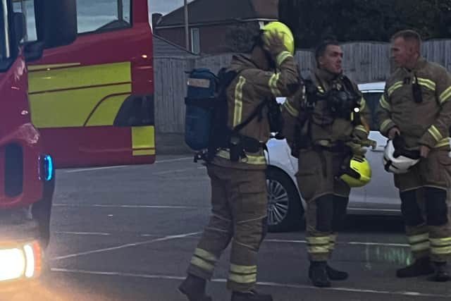 Firefighters from Mansfield and Shirebrook fire stations attended the incident