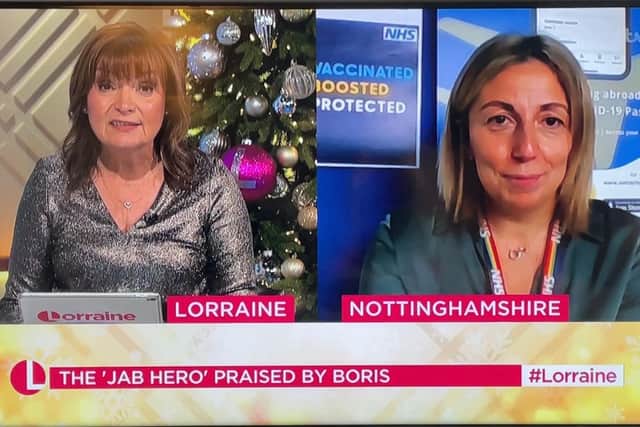 Kim appeared on Lorraine after her name was mentioned by the Prime Minister