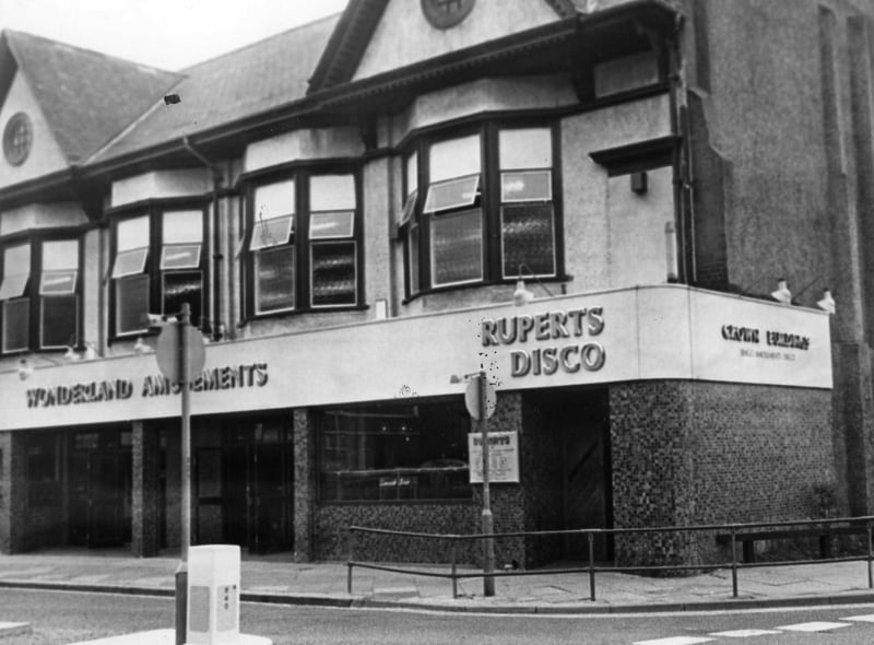 The outside of Ruperts disco in South Tyneside.