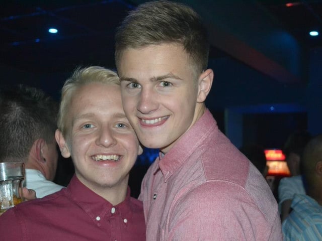 Smiling for the camera