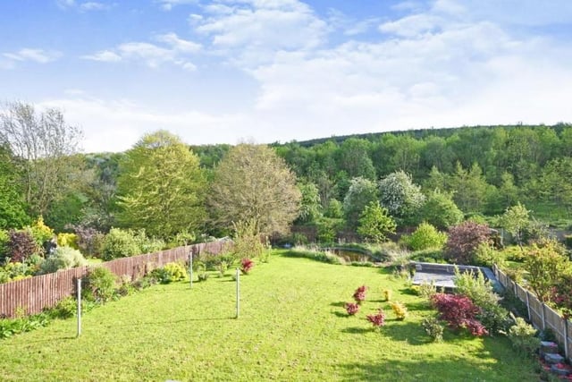 The property sits in a beautiful setting, with its own landscaped garden and Oxclose Wood in the distance. It offers amazing views and great walks.