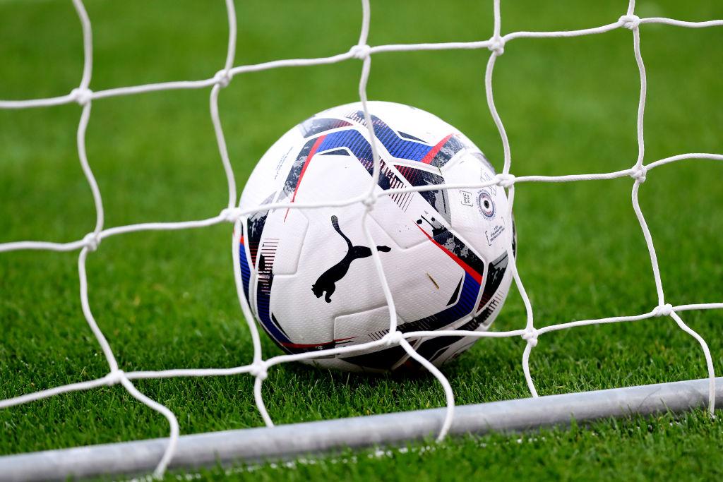 Puma EFL match ball. (Photo by George Wood/Getty Images)