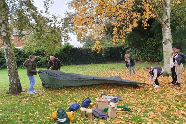 Forest School activities include tree climbing, lighting fires, outdoor cooking, shelter building, camping, making items out of natural resources, gardening and animal and nature watching.