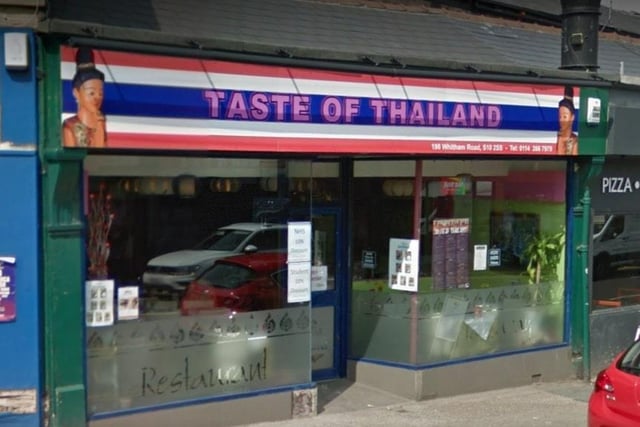 Taste of Thailand, on Whitham Road in Broomhill, has registered with Eat Out to Help Out.