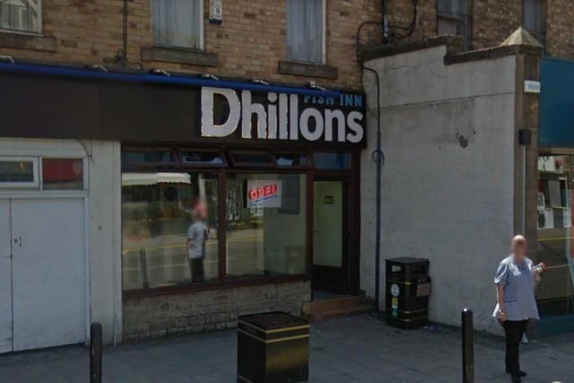 Dhillons Fish Inn in Prudhoe is ranked number 11.