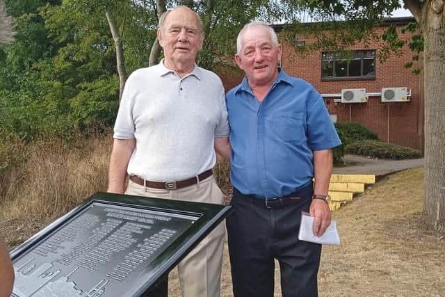 John Durkin and Wilf Lingard