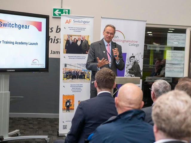 Principal and chief executive Andrew Cropley