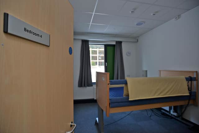 One of the residential rooms at the unit which is set to close under new proposals.