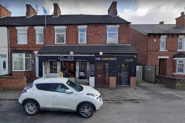 The S.D.Barlow butcher's shop on Nuncargate Road, Kirkby, where a plan has been submitted to build two houses at the back. (PHOTO BY: Google Maps)