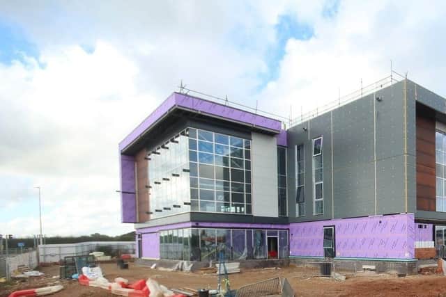 Nottinghamshire County Council's new Oak House office, near Hucknall.