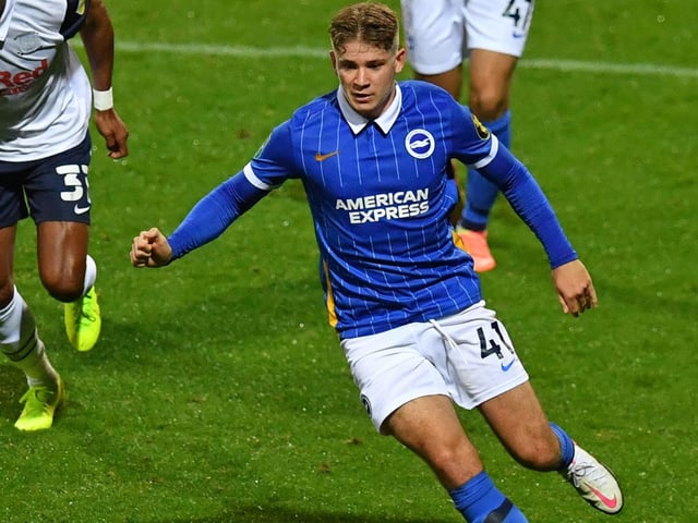 Was part of the Brighton side that beat Pompey 4-0 in the Carabao Cup. Sanders netted once in 20 games at AFC Wimbledon in League One last term. A move to Pompey would be a step in the right direction.