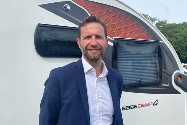 Chris Lowe, director at Kimberley Caravans.