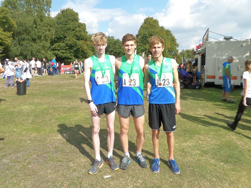 The sun shines on these U17 runners. Are you pictured in this image?