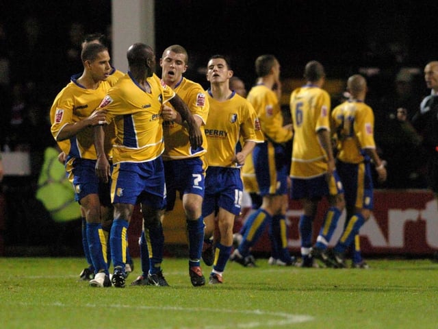 ROTHERHAM UNITED V MANSFIELD. November, 2005.