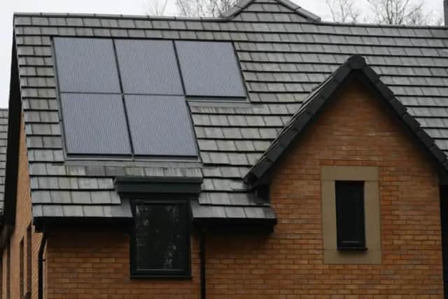 The Government says most new homes built in Ashfield will have solar panels fitted. Photo: Other