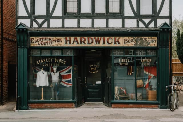 Stanley Biggs Clothiers, The Old Library, Selston Road.