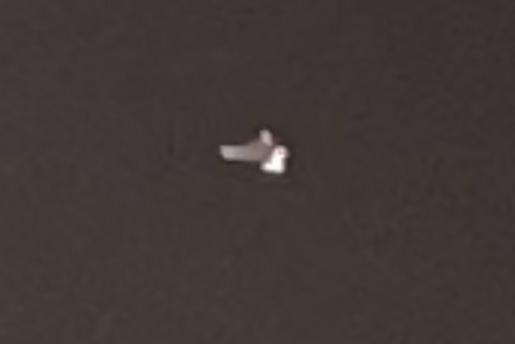 Joe Shelton captured this unexplained snapshot from his back garden on Elmhurst Drive on March 21.