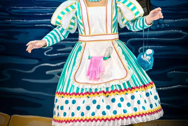 The outrageous Madame Fifi, as played by well-loved Playhouse stalwart John Elkington.