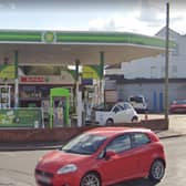 The BP garage at Skegby where deliveries of fuel are 'getting back to normal'