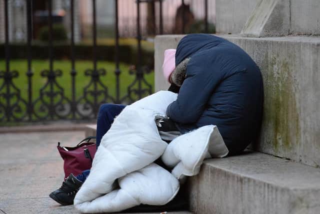 Two homeless people have died in Broxtowe over the past five years, new figures show.