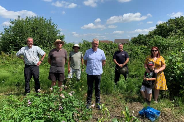 MP Lee Anderson meets with allotment holders