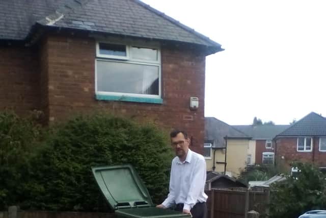Eric Frank Davey - who has complained at council bin collection in Mansfield - Picture: Eric Frank Davey