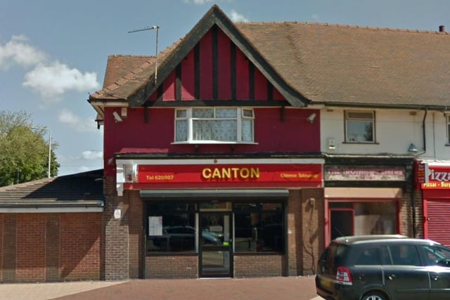 Canton Chinese takeaway was given a three-out-of-five rating after assessment on November 10.
